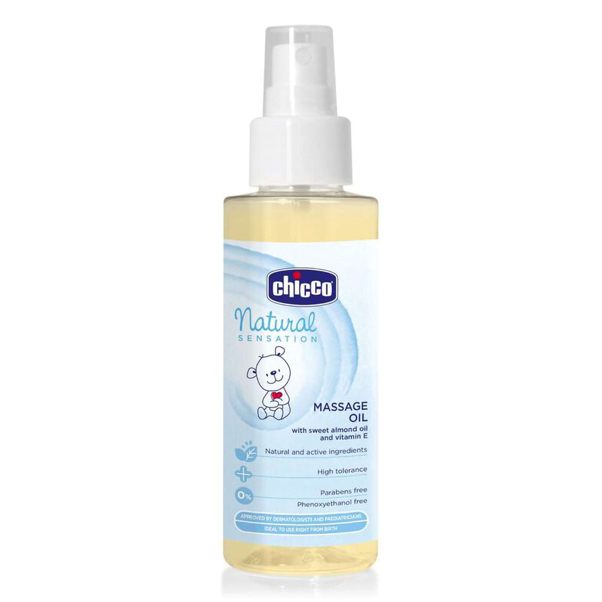Chicco Natural Sensation Massage Oil, 100 ml, Pack of 1 Chicco Natural Sensation Massage Oil, 100 ml, Pack of 1