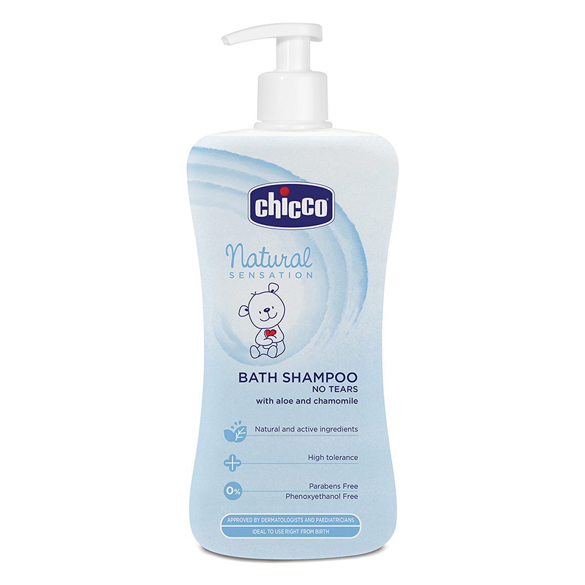 Chicco Natural Sensation Bath Shampoo, 500 ml, Pack of 1 Chicco Natural Sensation Bath Shampoo, 500 ml, Pack of 1