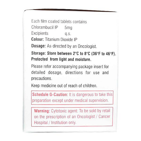 Chloramax 5 Tablet 30's, Pack of 1 Tablet Chloramax 5 Tablet 30's, Pack of 1 Tablet