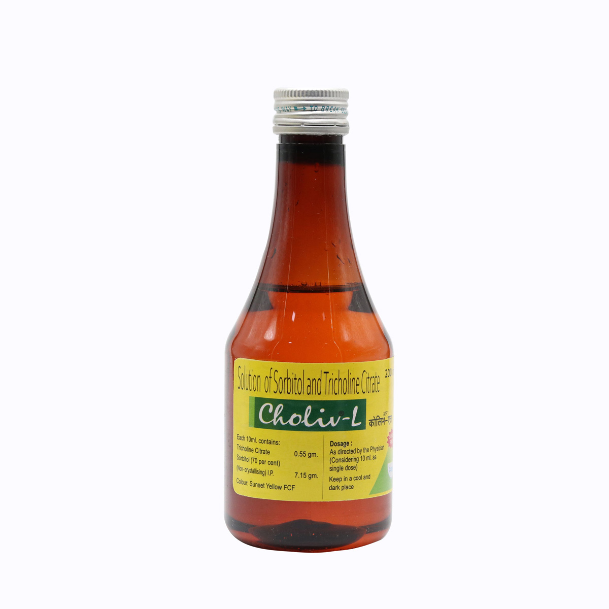 Choliv L Syrup 200 ml, Pack of 1 Syrup Choliv L Syrup 200 ml, Pack of 1 Syrup
