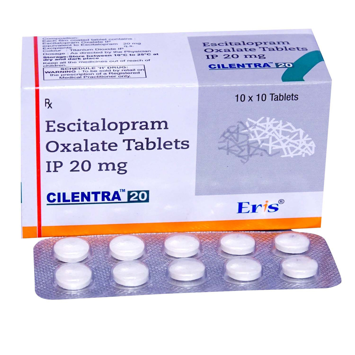 Buy Cilentra 20 Tablet 10's Online