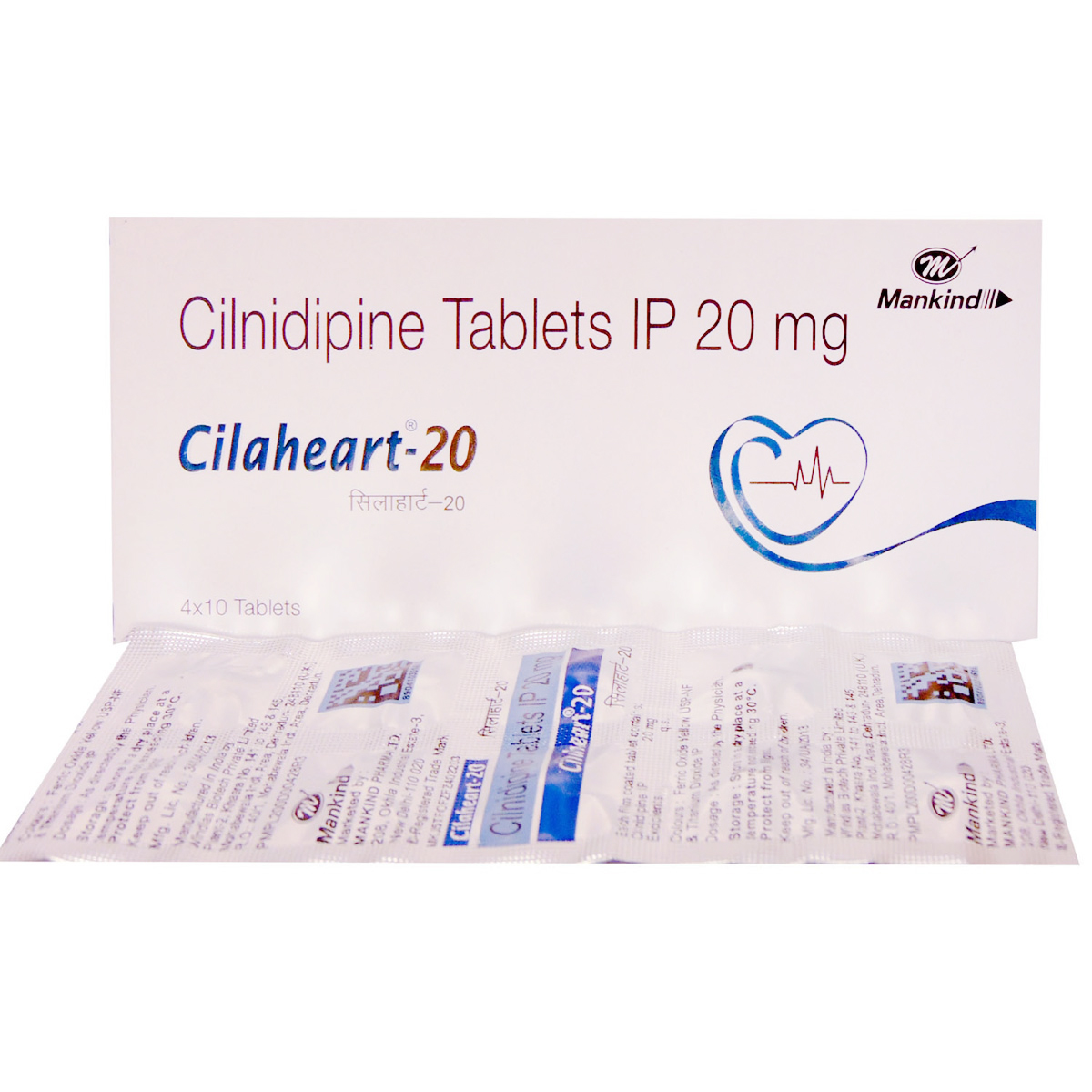 Cilaheart 20 Tablet 10's, Pack of 10 TABLETS Cilaheart 20 Tablet 10's, Pack of 10 TABLETS