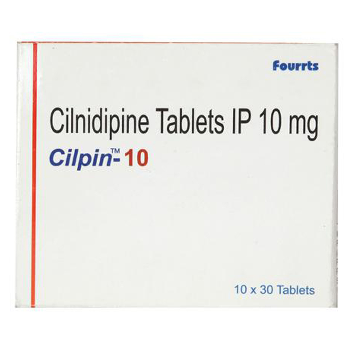 Cilpin 10 Tablet 30's, Pack of 30 TabletS Cilpin 10 Tablet 30's, Pack of 30 TabletS