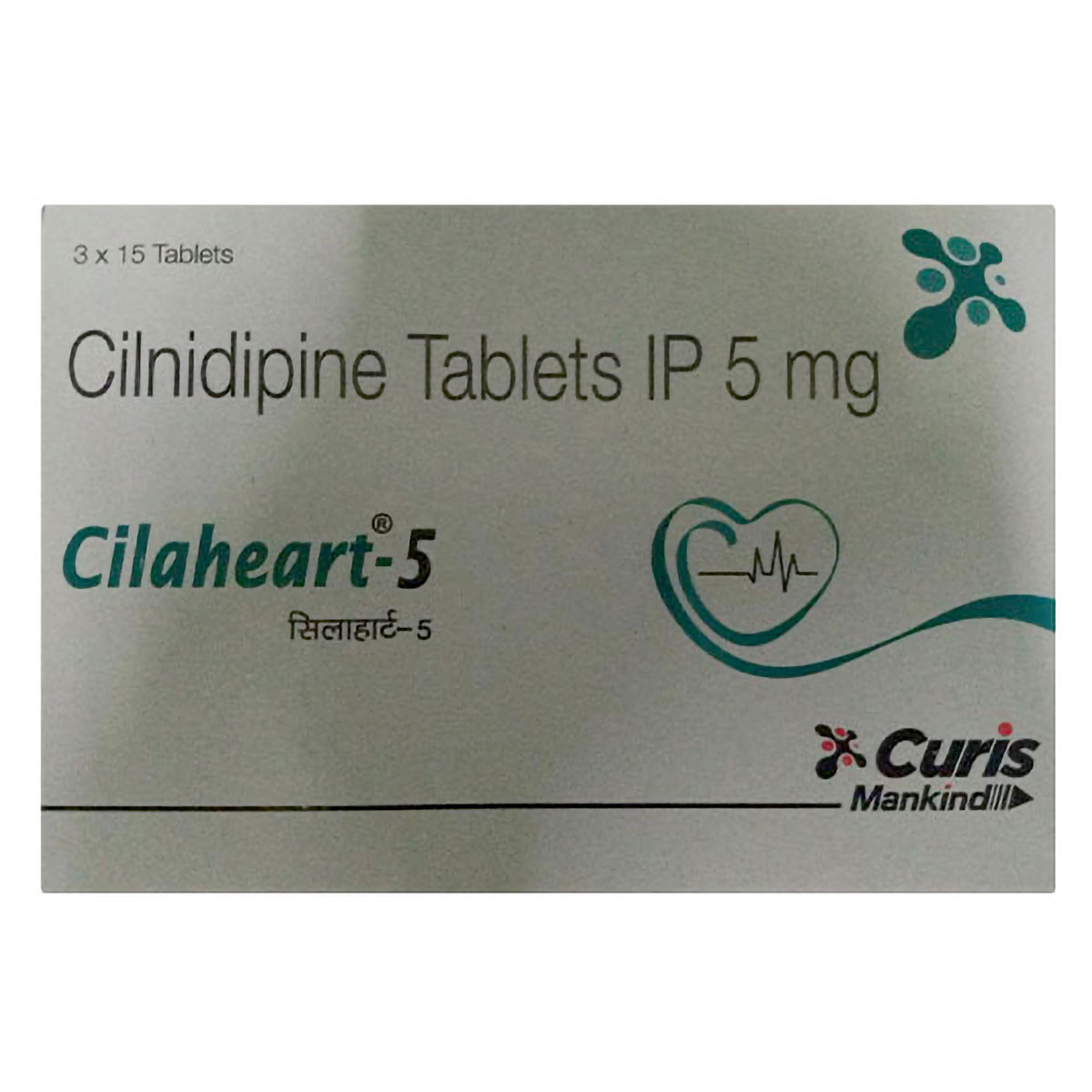 Cilaheart-5 Tablet 15's, Pack of 15 TABLETS Cilaheart-5 Tablet 15's, Pack of 15 TABLETS