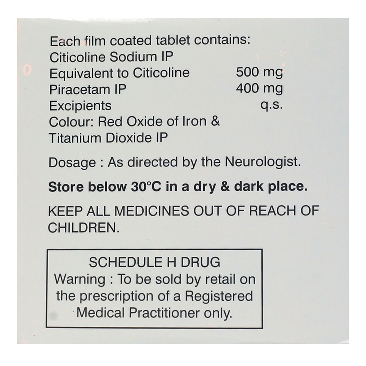 Citistar-PM Tablet 10's, Pack of 10 TABLETS Citistar-PM Tablet 10's, Pack of 10 TABLETS
