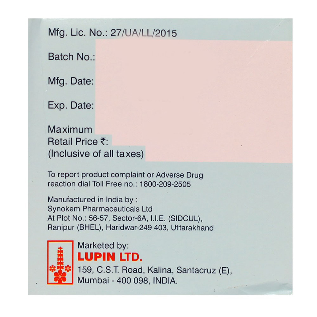 Citistar-PM Tablet 10's, Pack of 10 TABLETS Citistar-PM Tablet 10's, Pack of 10 TABLETS