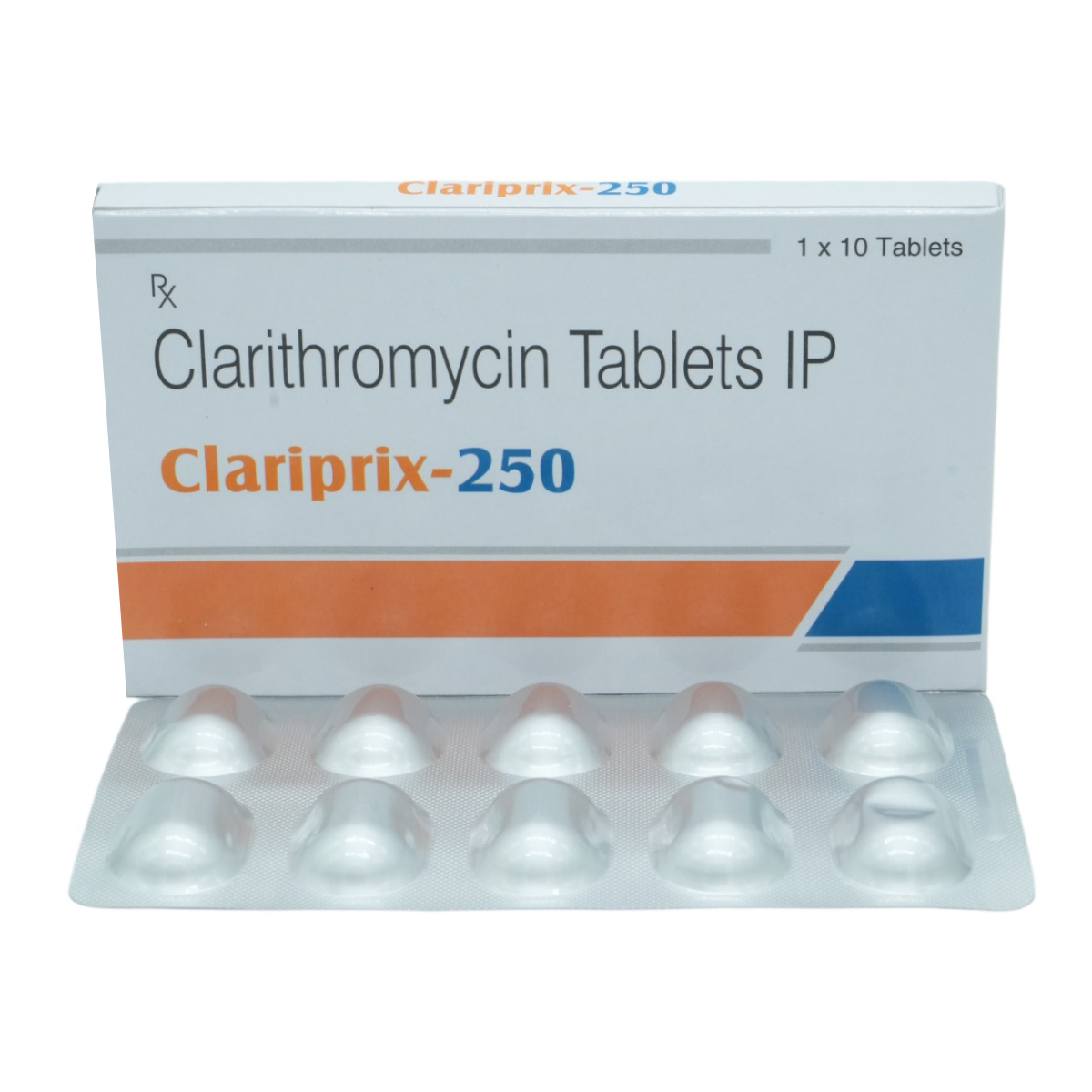 Clariprix-250 Tablet 10's, Pack of 10 TABLETS Clariprix-250 Tablet 10's, Pack of 10 TABLETS