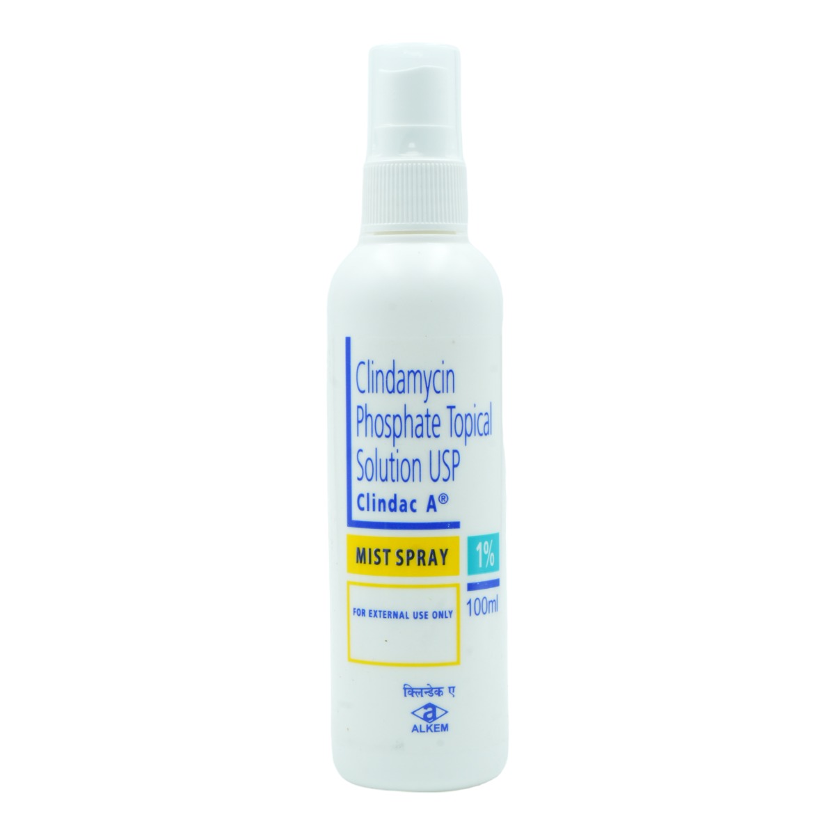 Clindac A 1% Mist Spray 100 ml, Pack of 1 SPRAY Clindac A 1% Mist Spray 100 ml, Pack of 1 SPRAY