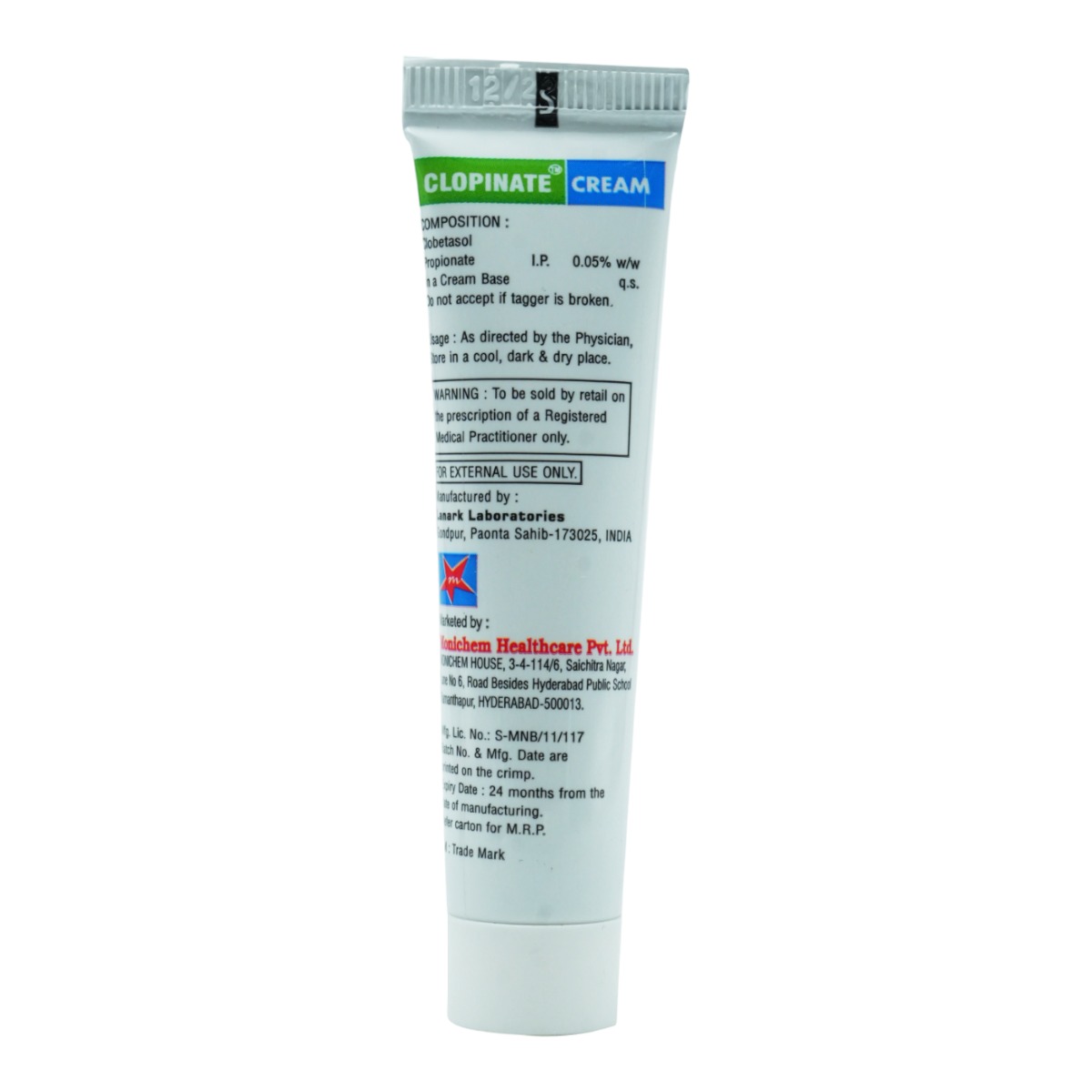 CLOPINATE CREAM 15GM, Pack of 1 OINTMENT CLOPINATE CREAM 15GM, Pack of 1 OINTMENT