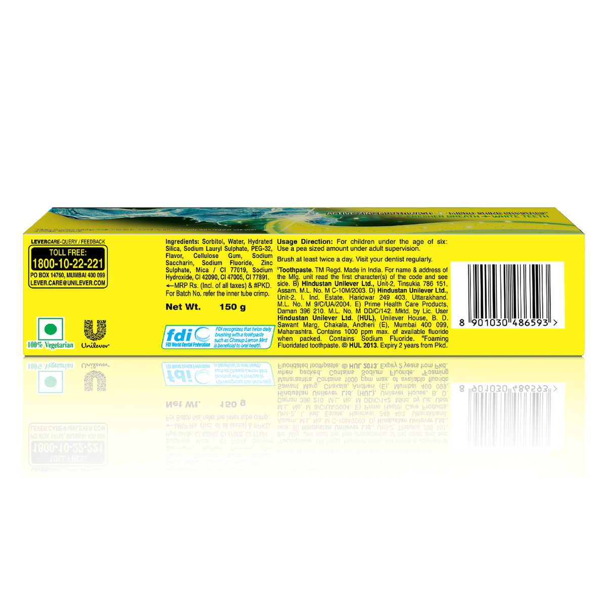 Closeup Deep Action Lemon Mint Gel Toothpaste, 150 gm, Pack of 1 Closeup Deep Action Lemon Mint Gel Toothpaste, 150 gm, Pack of 1