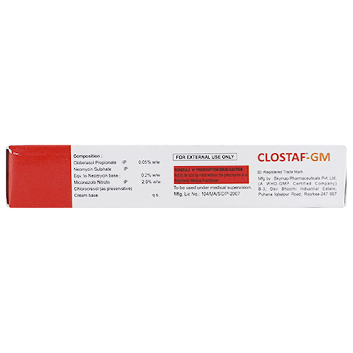 Clostaf GM Cream 10 gm, Pack of 1 Cream Clostaf GM Cream 10 gm, Pack of 1 Cream