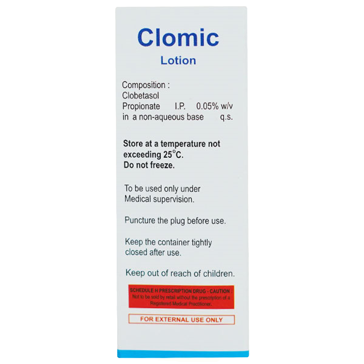 Clomic Lotion 25 ml, Pack of 1 LOTION Clomic Lotion 25 ml, Pack of 1 LOTION