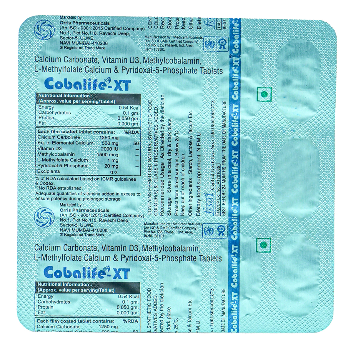 Cobalife XT Tablet 15's, Pack of 15 Cobalife XT Tablet 15's, Pack of 15