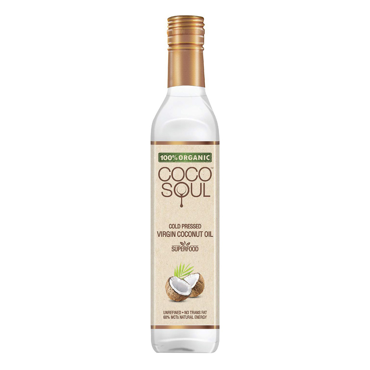 Coco Soul Cold Pressed Virgin Coconut Oil, 250 ml, Pack of 1 Coco Soul Cold Pressed Virgin Coconut Oil, 250 ml, Pack of 1