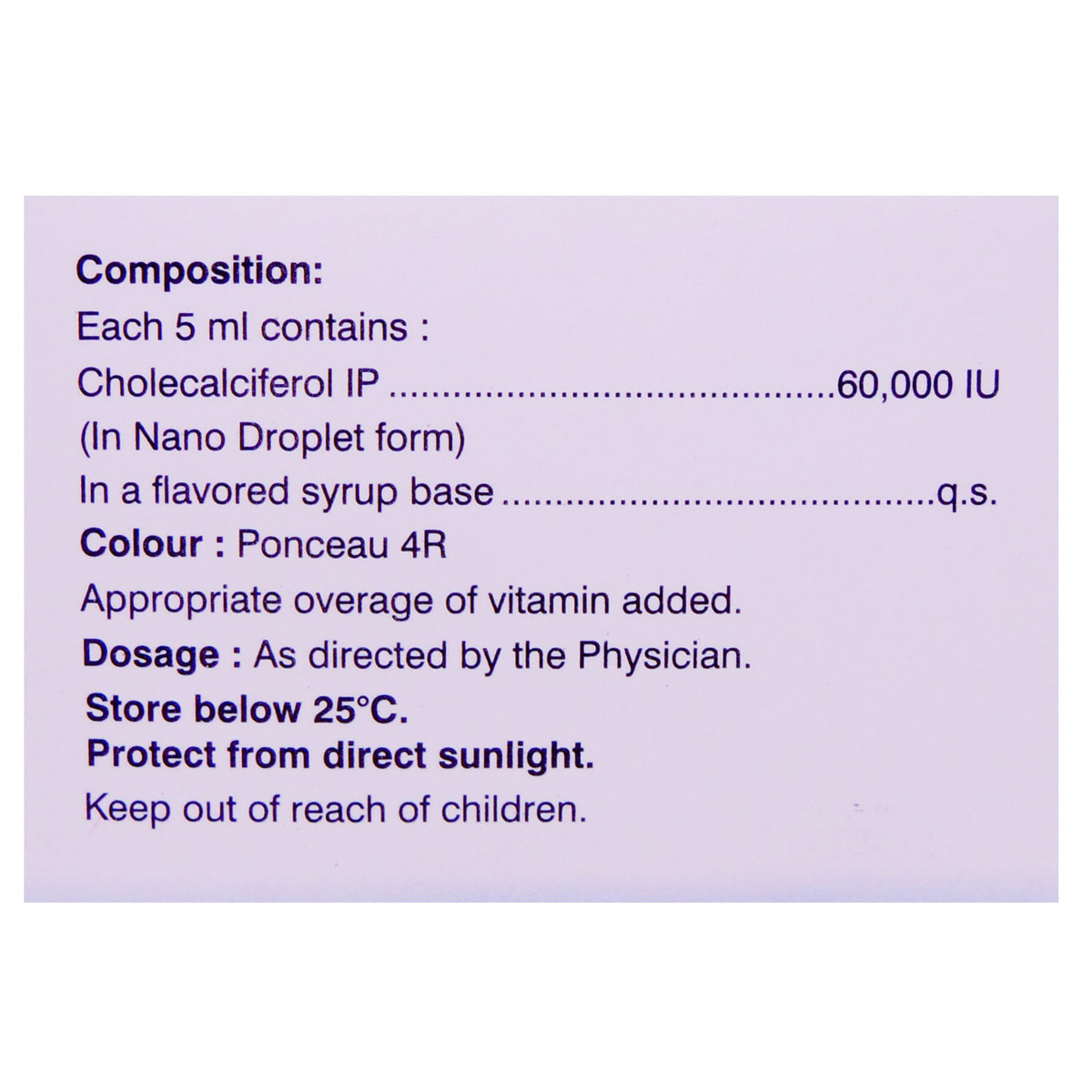 COED3 Oral Solution 5 ml, Pack of 1 COED3 Oral Solution 5 ml, Pack of 1