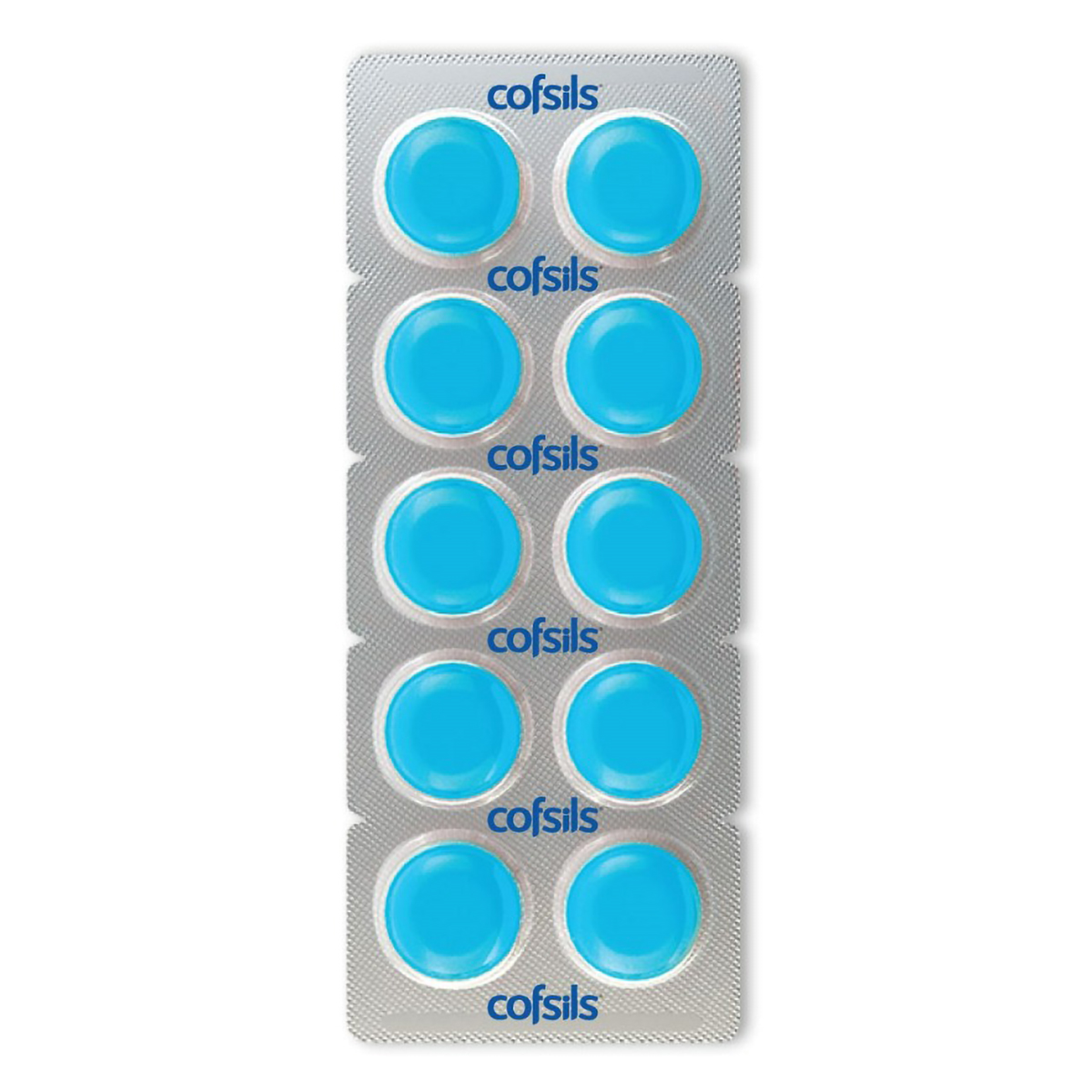 Cofsils Fresh Mint Flavour, 10 Lozenges