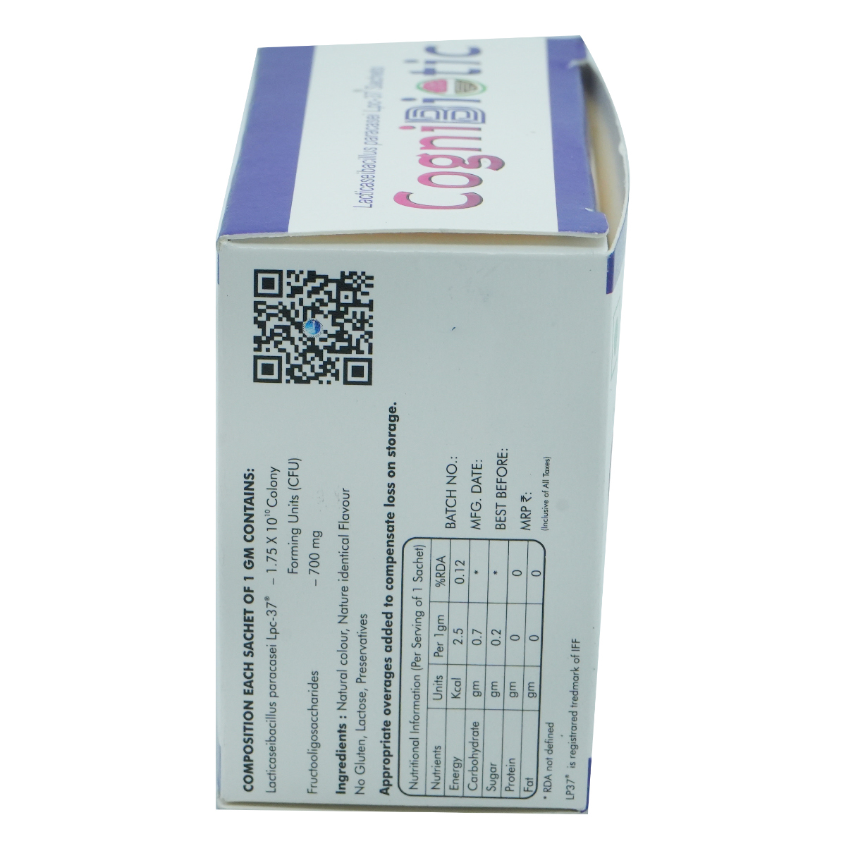 Cognibiotic Pineapple Flavour Sachet 1 gm, Pack of 1 Sachet Cognibiotic Pineapple Flavour Sachet 1 gm, Pack of 1 Sachet