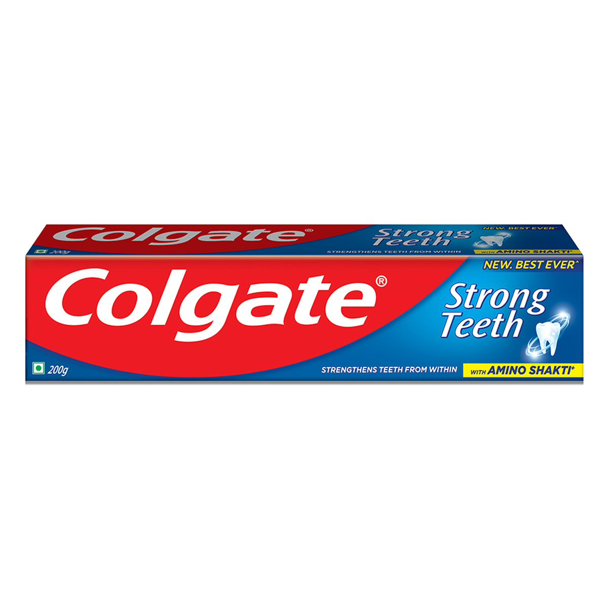 Colgate Strong Teeth Amino Shakti Toothpaste, 200 gm, Pack of 1 Colgate Strong Teeth Amino Shakti Toothpaste, 200 gm, Pack of 1