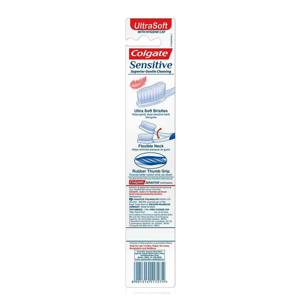 Colgate Sensitive Toothbrush, 1 Count, Pack of 1 Colgate Sensitive Toothbrush, 1 Count, Pack of 1