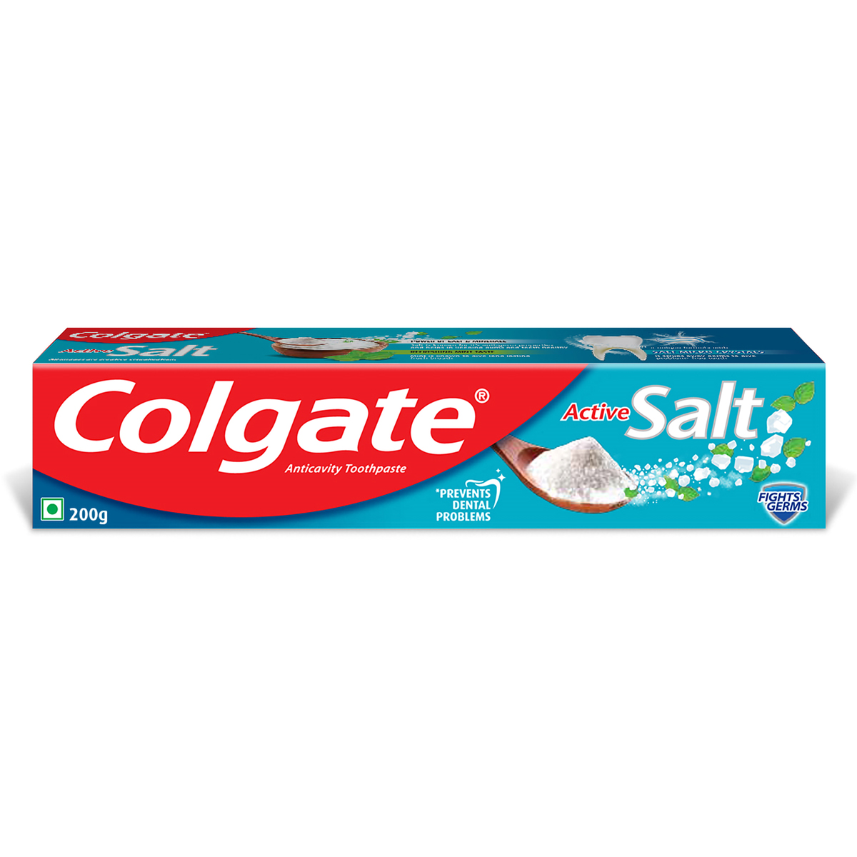 Colgate Active Salt Anticavity Toothpaste, 200 gm, Pack of 1 Colgate Active Salt Anticavity Toothpaste, 200 gm, Pack of 1