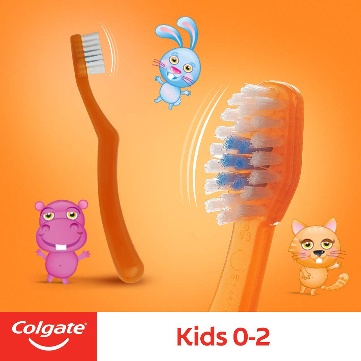 Colgate Kids Extra Soft Toothbrush 0 to 2 Years, 1 Count, Pack of 1 Colgate Kids Extra Soft Toothbrush 0 to 2 Years, 1 Count, Pack of 1
