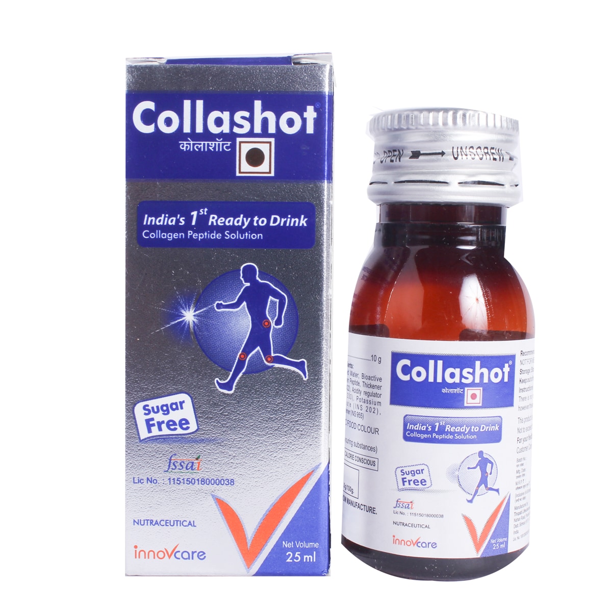 Collashot Sugar Free Solution 25 ml, Pack of 1 SOLUTION Collashot Sugar Free Solution 25 ml, Pack of 1 SOLUTION