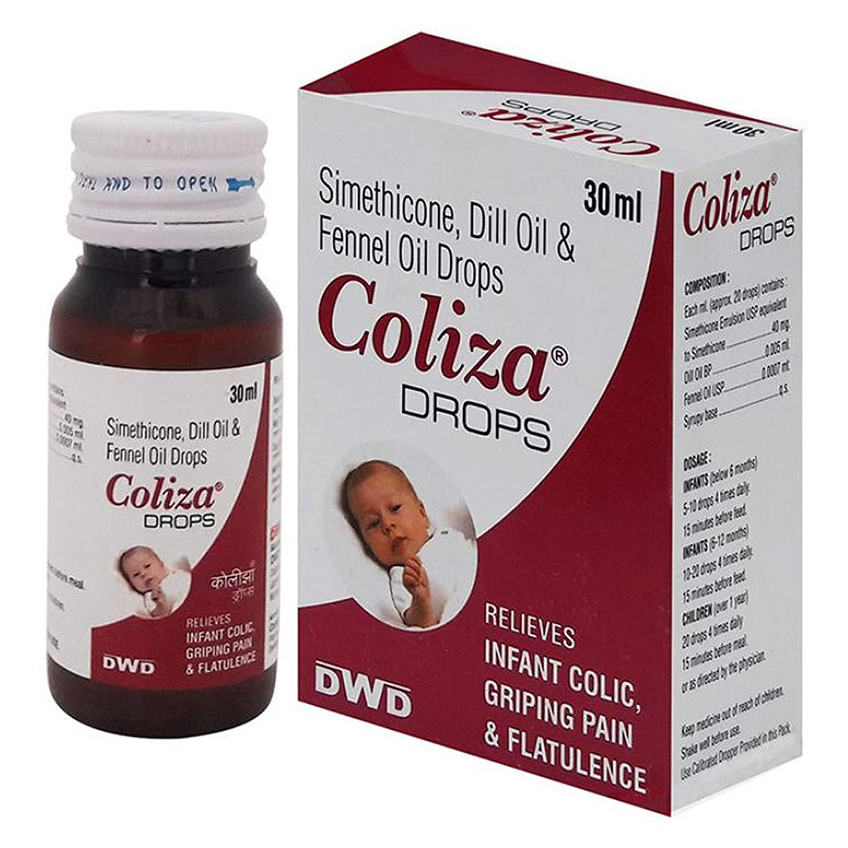 Coliza Drops 30 ml, Pack of 1 Liquid Coliza Drops 30 ml, Pack of 1 Liquid