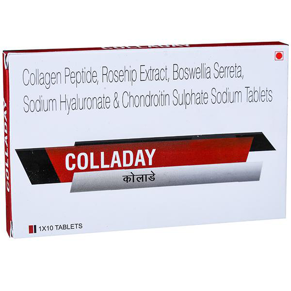 Colladay Tablet 10's, Pack of 10 TabletS Colladay Tablet 10's, Pack of 10 TabletS