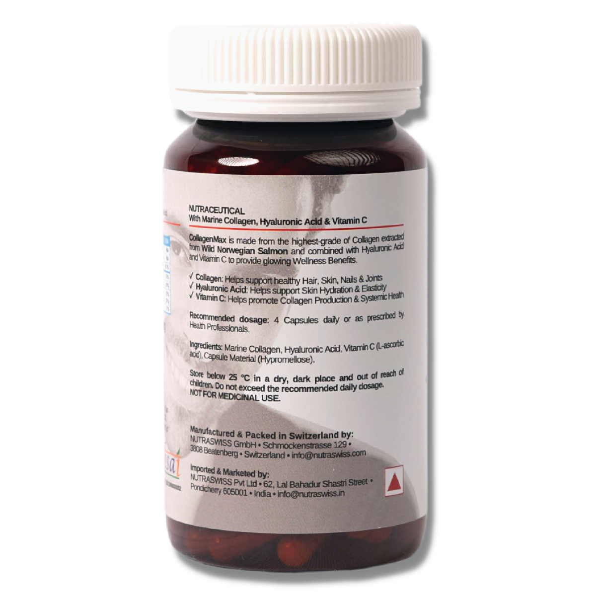 Nutraswiss CollagenMax, 120 Capsules, Pack of 1 Nutraswiss CollagenMax, 120 Capsules, Pack of 1