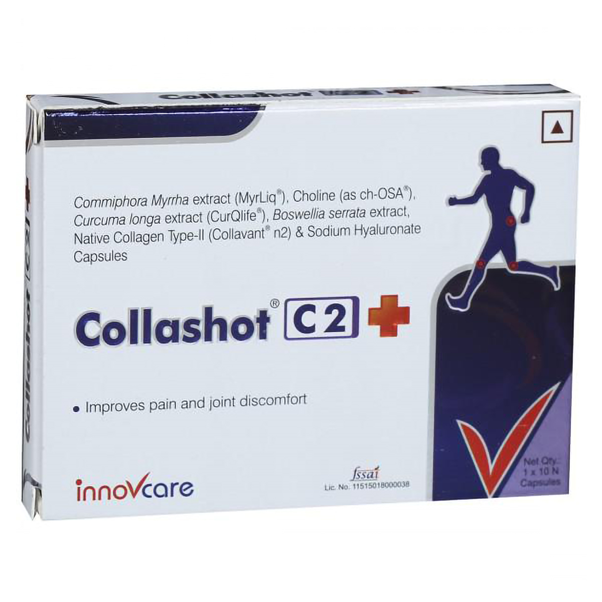 Collashot C2 Plus Capsule 10's, Pack of 10