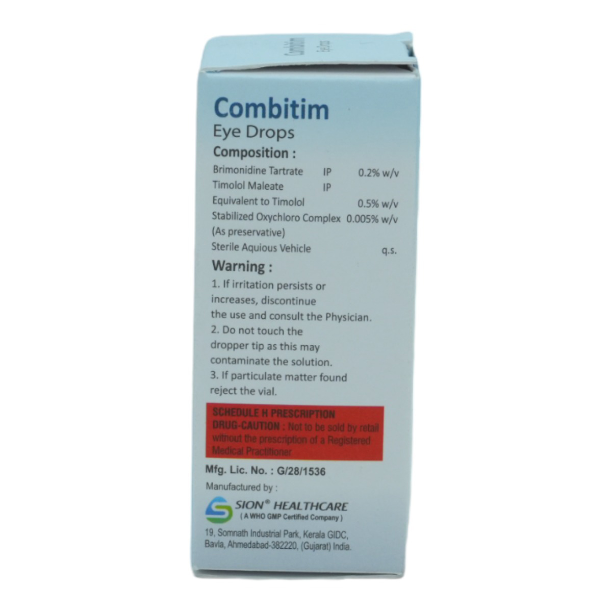 Combitim Eye Drops 5 ml, Pack of 1 Combitim Eye Drops 5 ml, Pack of 1