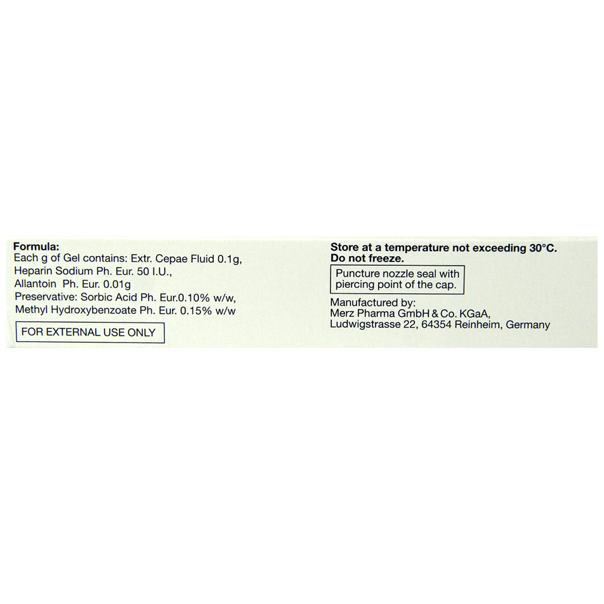 Contractubex Gel 20 gm | Extr Cepae Fluid, Heparin Sodium, Allantoin | Helps In Managing Scars Of Any Etiology, Pack of 1 GEL Contractubex Gel 20 gm | Extr Cepae Fluid, Heparin Sodium, Allantoin | Helps In Managing Scars Of Any Etiology, Pack of 1 GEL