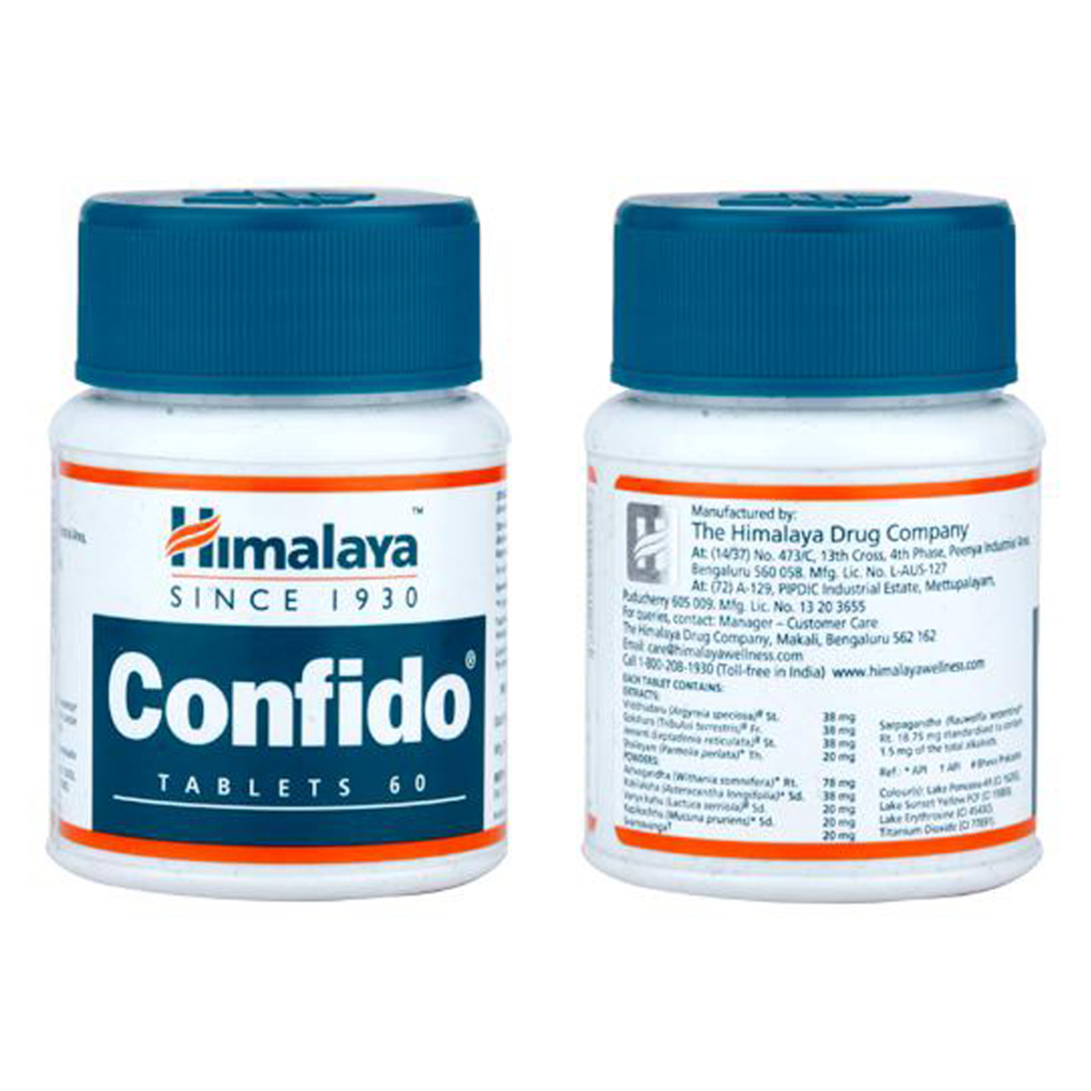 Himalaya Confido, 60 Tablets, Pack of 1 Himalaya Confido, 60 Tablets, Pack of 1