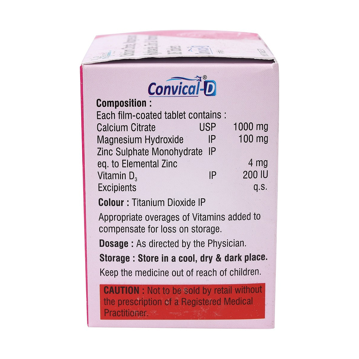 Convical D Tablet 10's, Pack of 10 Convical D Tablet 10's, Pack of 10