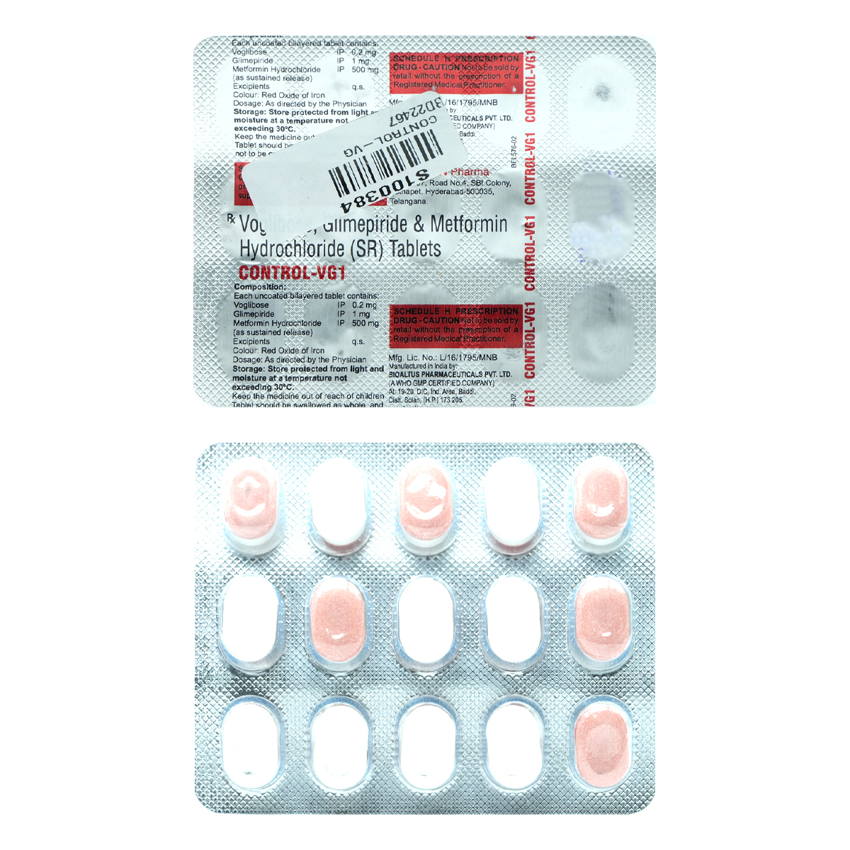 Control-VG1 Tablet 15's, Pack of 15 TabletS Control-VG1 Tablet 15's, Pack of 15 TabletS