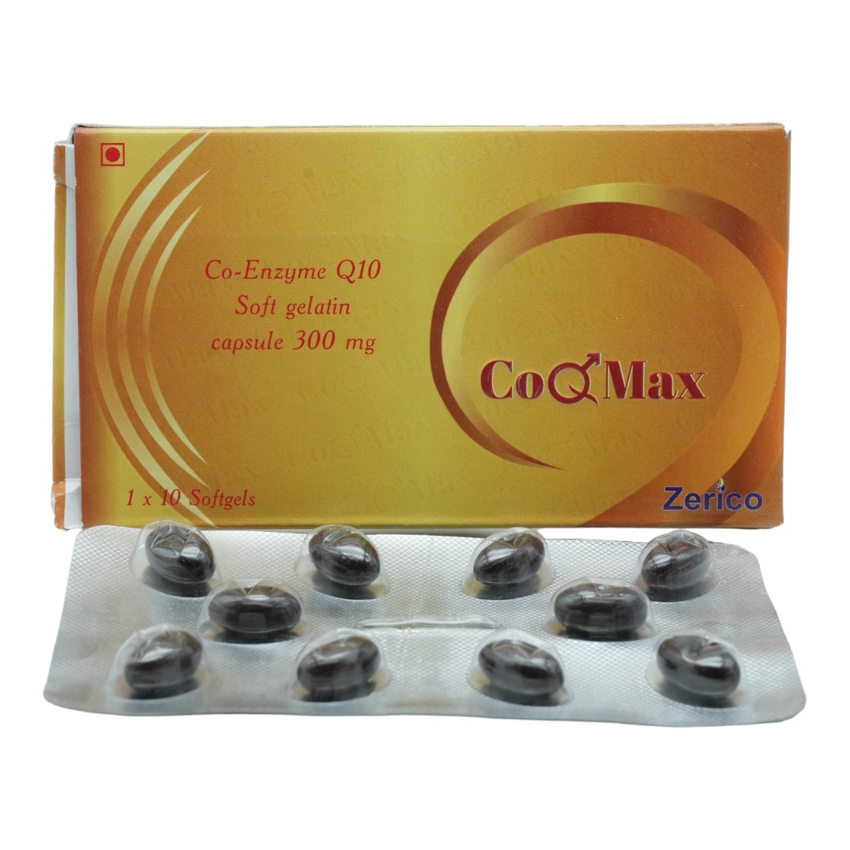 Co Q Max 300Mg Softgel Capsule 10'S, Pack of 10 CapsuleS Co Q Max 300Mg Softgel Capsule 10'S, Pack of 10 CapsuleS