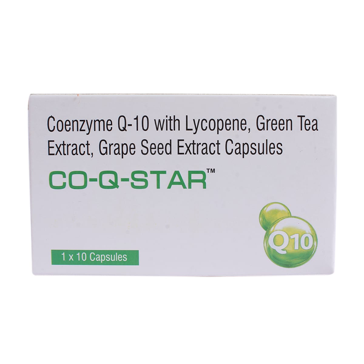 CO-Q-Star Capsule 10's, Pack of 10 CapsuleS CO-Q-Star Capsule 10's, Pack of 10 CapsuleS