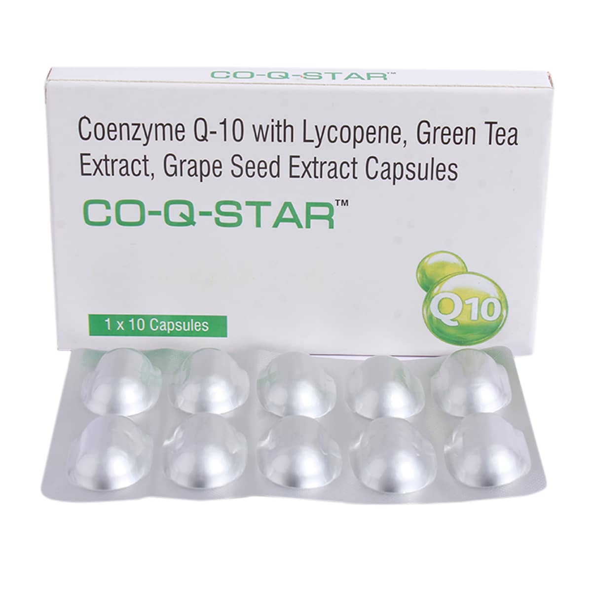 CO-Q-Star Capsule 10's, Pack of 10 CapsuleS CO-Q-Star Capsule 10's, Pack of 10 CapsuleS