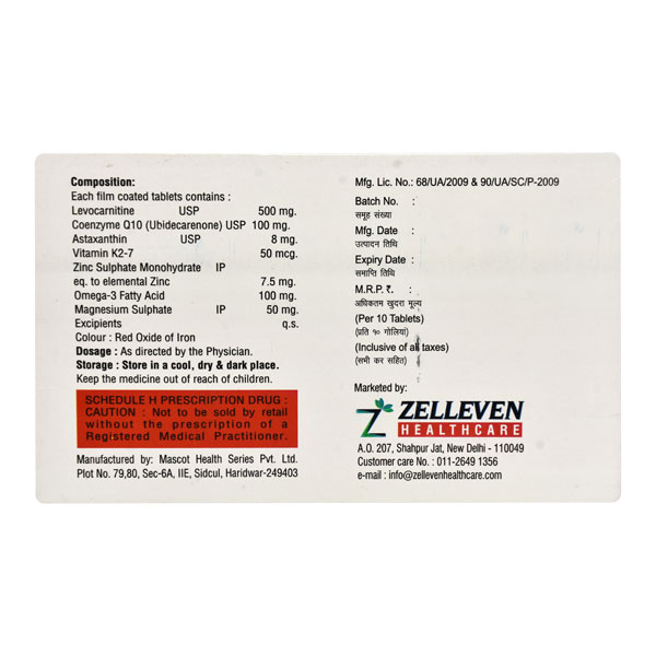 CO-Quik Tablet 10's, Pack of 10 CO-Quik Tablet 10's, Pack of 10