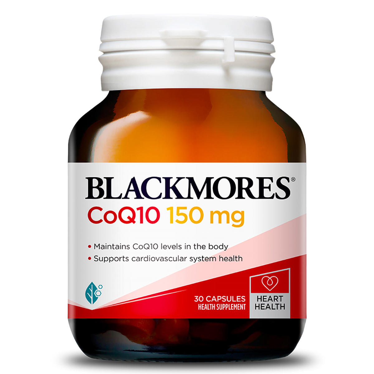 Blackmores CoQ10 150 mg for Heart Health, 30 Capsules, Pack of 1 Blackmores CoQ10 150 mg for Heart Health, 30 Capsules, Pack of 1