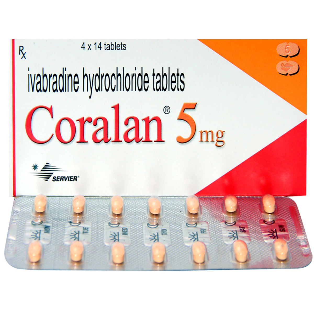 Coralan 5 mg Tablet 14's, Pack of 14 TABLETS Coralan 5 mg Tablet 14's, Pack of 14 TABLETS