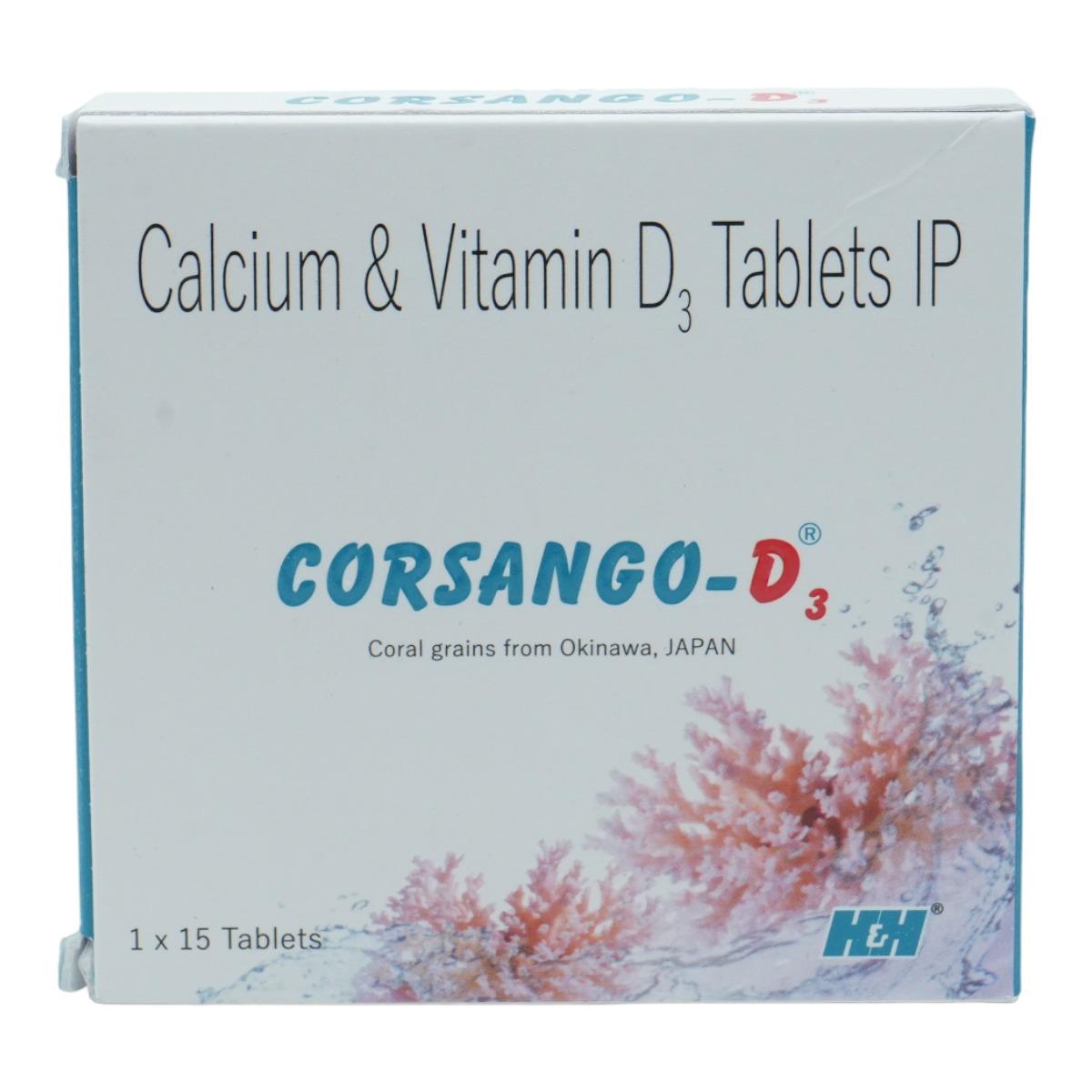 Corsango-D3 Tablet 15's, Pack of 15 TABLETS Corsango-D3 Tablet 15's, Pack of 15 TABLETS