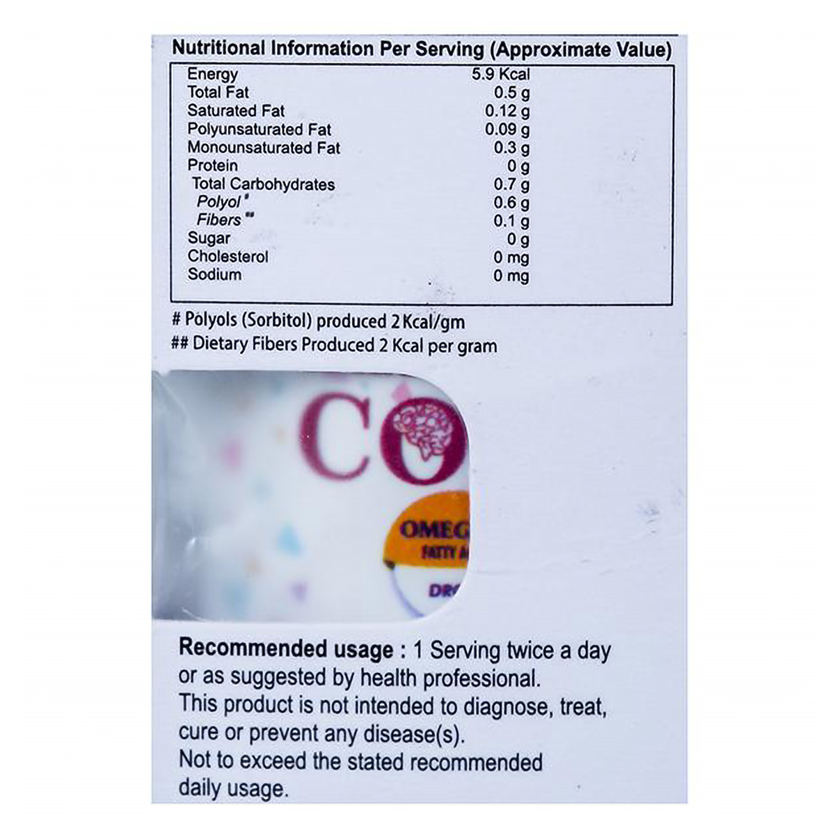 COS3 Sugar Free Mango Oral Drop 30 ml, Pack of 1 Oral Drops COS3 Sugar Free Mango Oral Drop 30 ml, Pack of 1 Oral Drops
