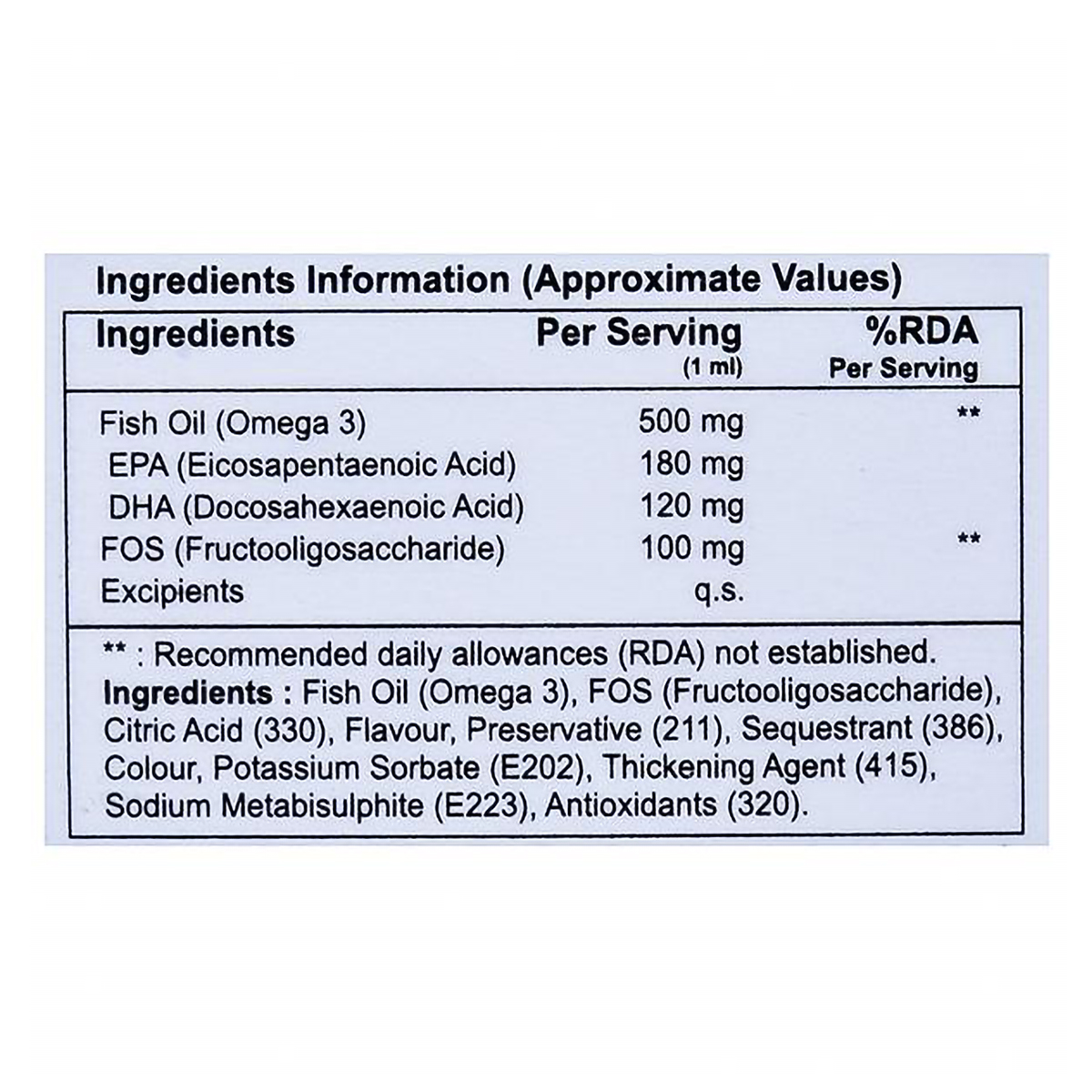 COS3 Sugar Free Mango Oral Drop 30 ml, Pack of 1 Oral Drops COS3 Sugar Free Mango Oral Drop 30 ml, Pack of 1 Oral Drops