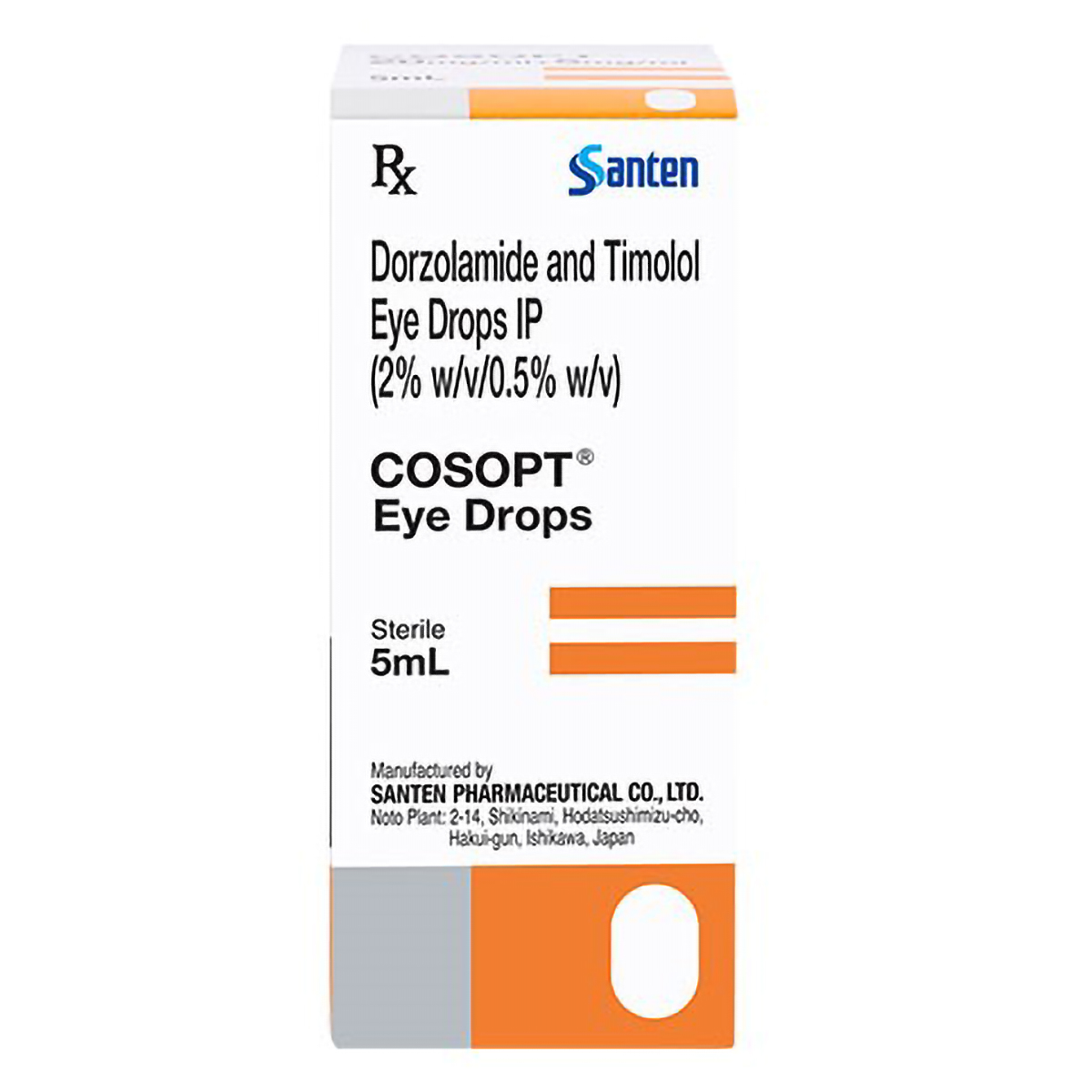 Cosopt Eye Drop 5 ml, Pack of 1 Cosopt Eye Drop 5 ml, Pack of 1