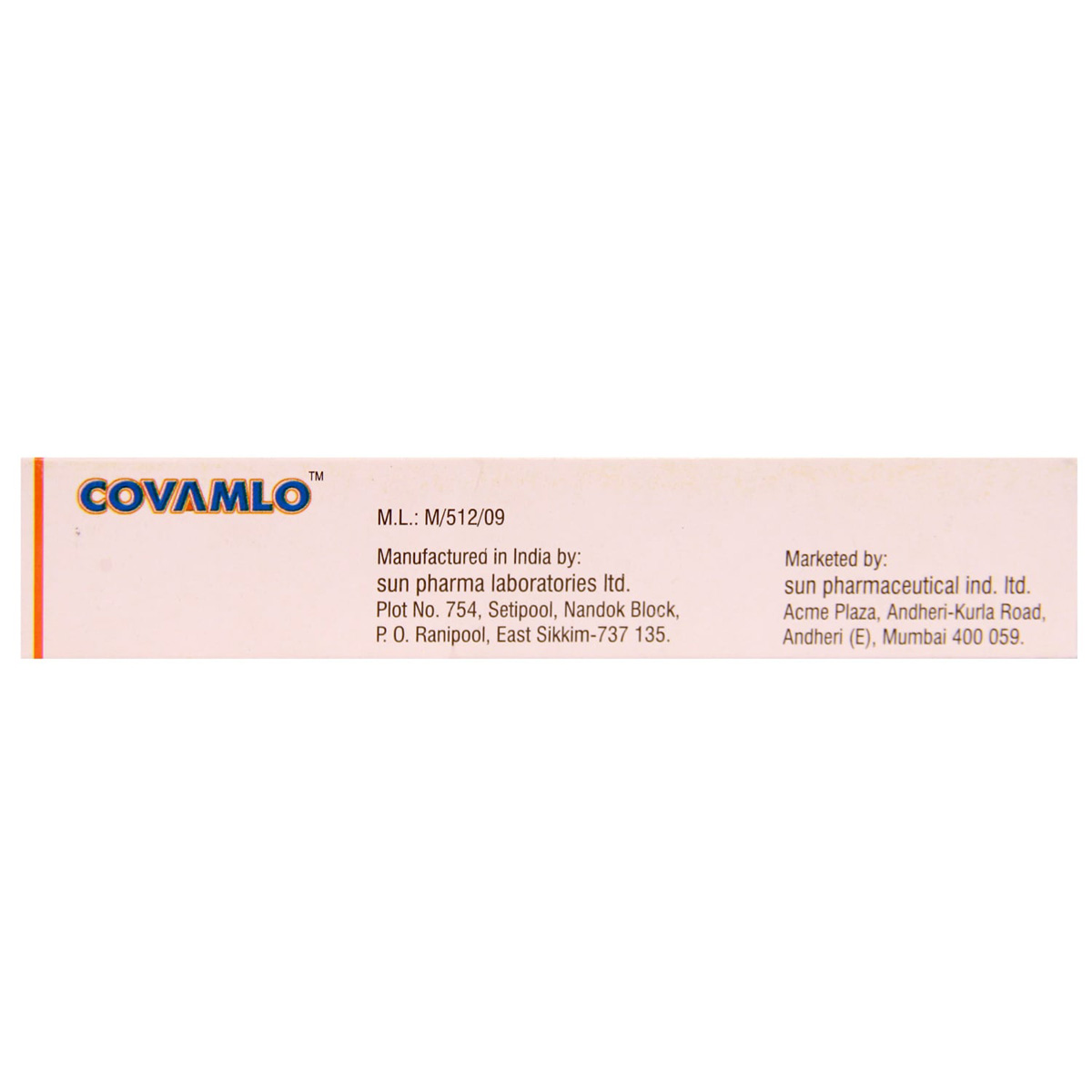 Covamlo Tablet 10's, Pack of 10 TABLETS Covamlo Tablet 10's, Pack of 10 TABLETS