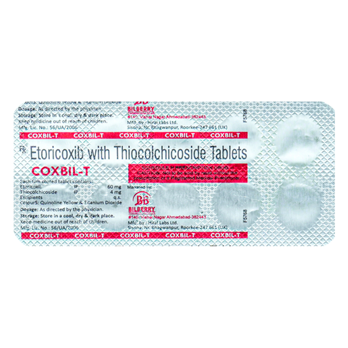 Coxbil-T Tablet 10's, Pack of 10 TABLETS Coxbil-T Tablet 10's, Pack of 10 TABLETS