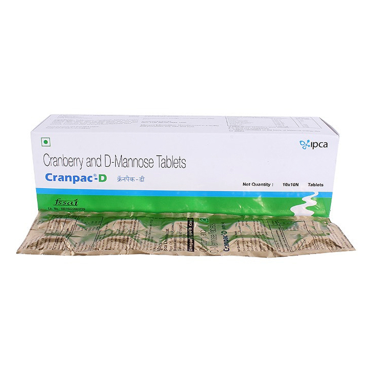 Buy Cranpac D Tablet 10's Online