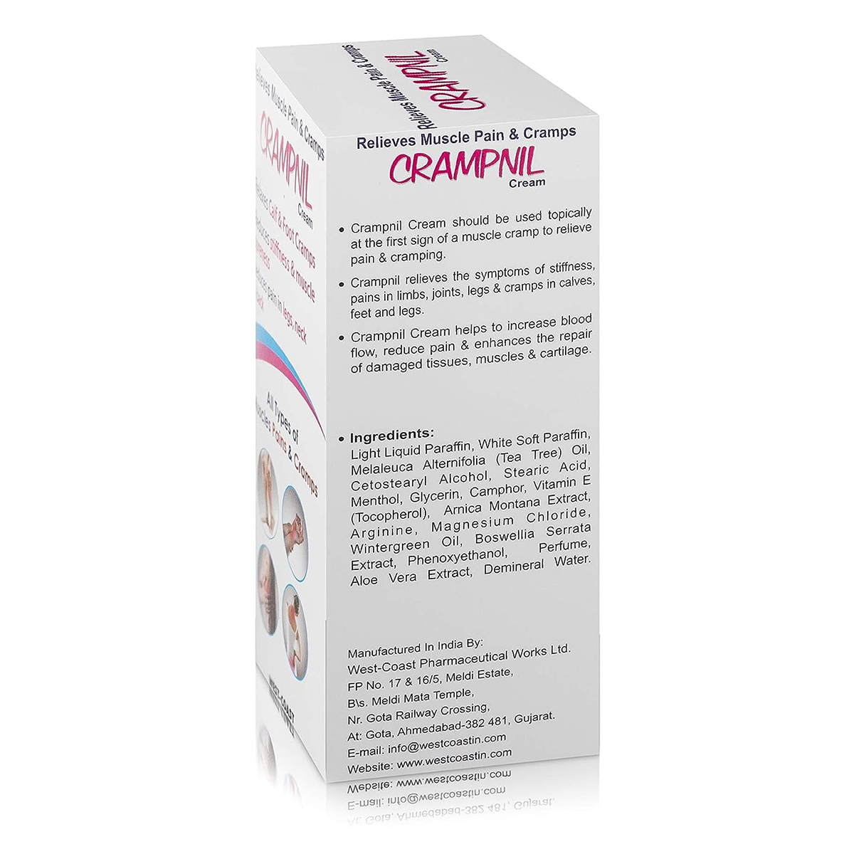 Westcoast Crampnil Cream, 50 gm, Pack of 1 Westcoast Crampnil Cream, 50 gm, Pack of 1