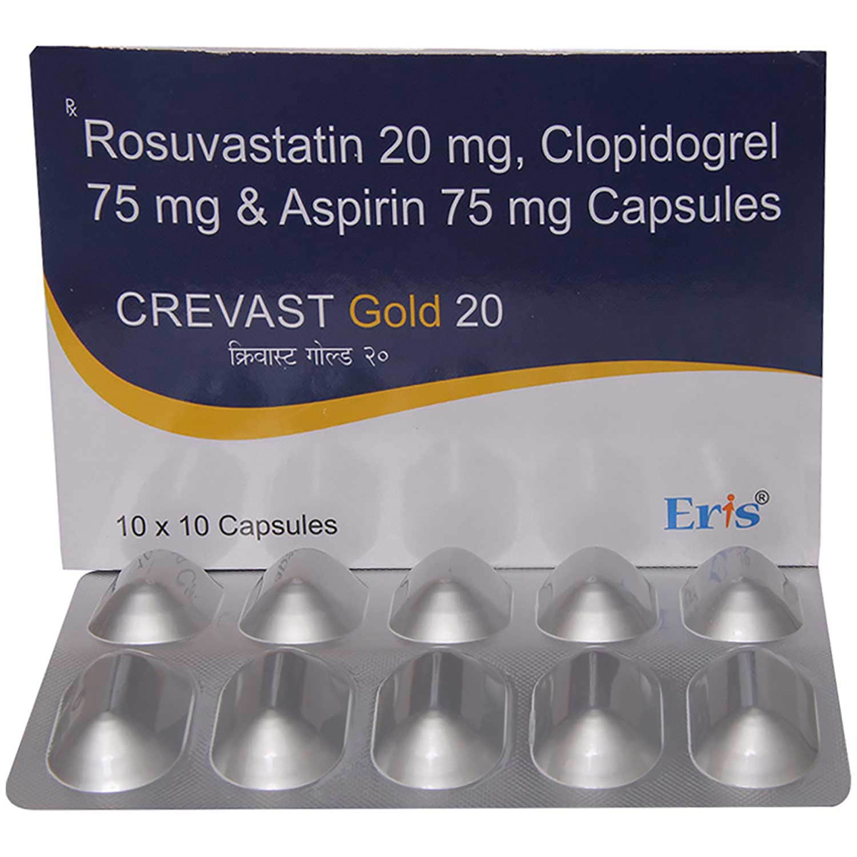 Crevast Gold 20 Capsule 10's, Pack of 10 CAPSULES Crevast Gold 20 Capsule 10's, Pack of 10 CAPSULES